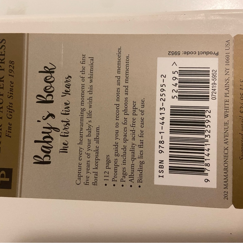 Baby's First Five Years Memory Book - image 8